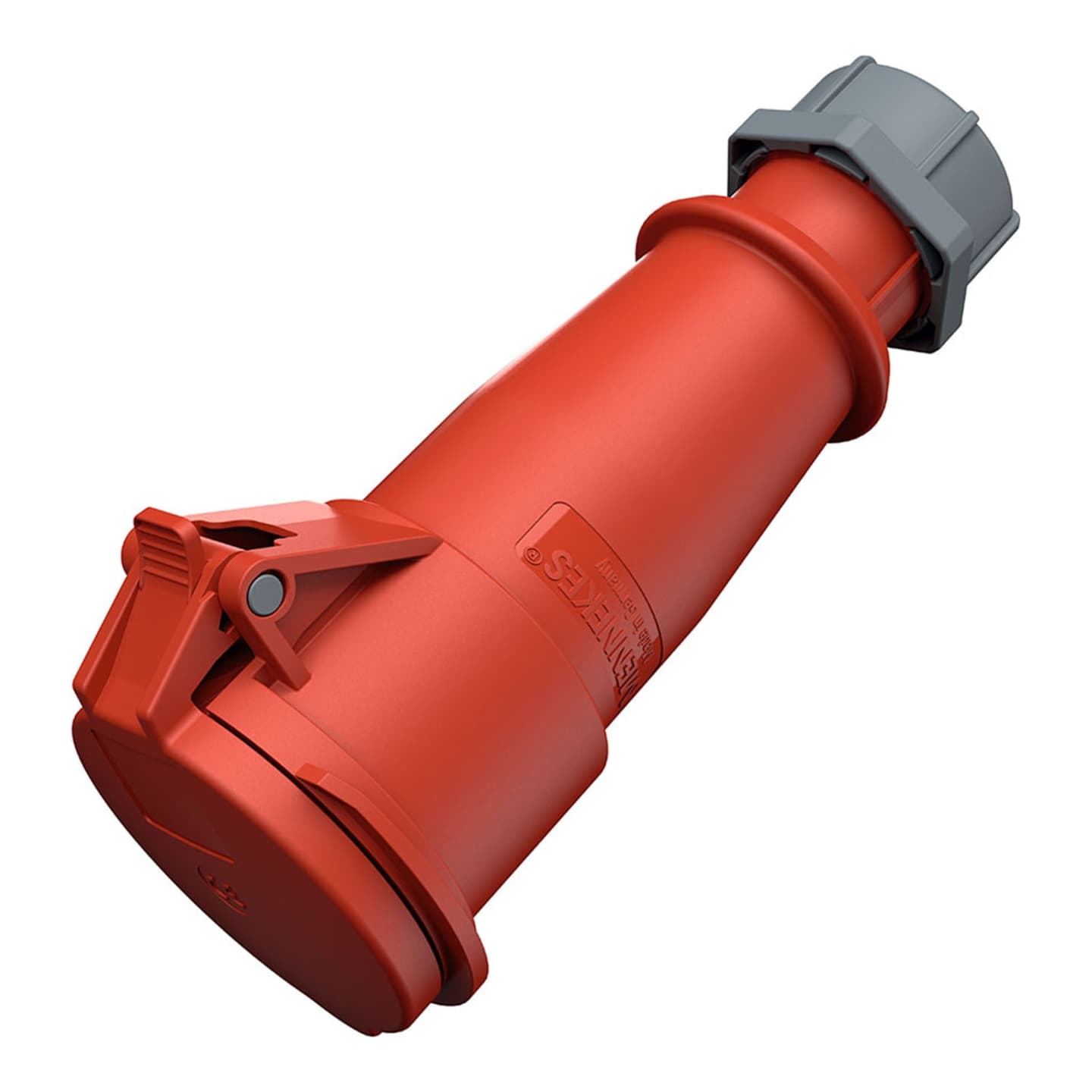 Toma aérea MENNEKES 6 · 32A 3P+N+T 415V rojo 6H IP44