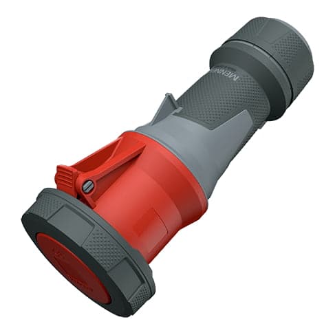 Toma aérea MENNEKES 14206 · 63A 3P+T 415V rojo 6H powertop xtra nuevo IP67