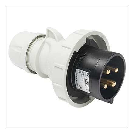 Enchufe MENNEKES 75202 · 3P+T 200A 500V 7H IP67