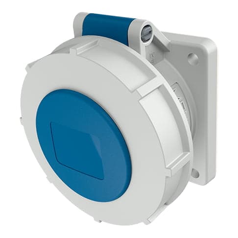 Toma empotrable MENNEKES 230A · 32A 2P+T 250V 6H azul (Amaxx) IP67