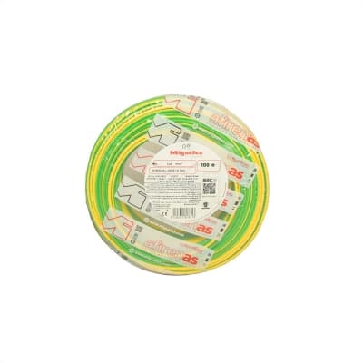 Cable puesta a tierra CPT MIGUELEZ · 4mm² libre de halógeno, amarillo-verde, x rollo (MIGUELEZ-CABLE-PUESTA-TIERRA-4MM-AMARILLO)