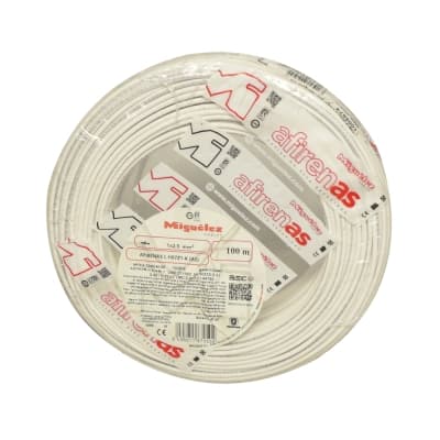 Imagen referencial de la serie: Cable MIGUELEZ · H07Z1-K 1.5mm², 450/750V libre de halógeno blanco, clase 5, x rollo (MIGUELEZ-CABLE-1.5MM-450/750V-5-BLANCO)
