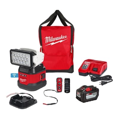 Reflector portátil imantada MILWAUKEE 2123-21HD · M18 TrueView 4250 lúmenes