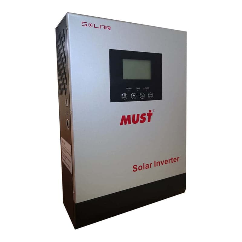 Inversor cargador MUST · 1000W 12V PWM 50A (MUST-INV-CARGADOR-1000W-12V-50A-PWM)