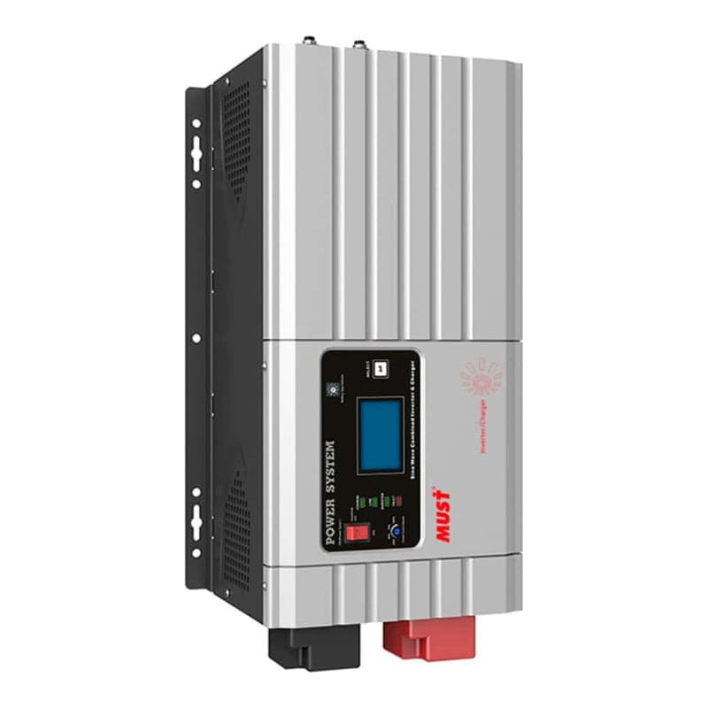 Inversor cargador bifásico MUST · 3000W 24V (MUST-INV-CARGADOR-3000W-24V)
