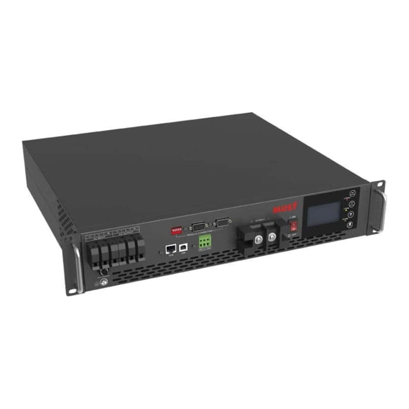 Imagen referencial de la serie: Inversor rack MUST · 5000W 48V MPPT 80A (MUST-INVERSOR-5000W-48V-80A)