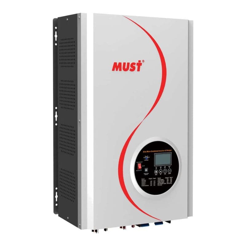 Inversor cargador MUST · 10000W 48V MPPT 120A (MUST-INV-CARGADOR-10000W-48V-120A)