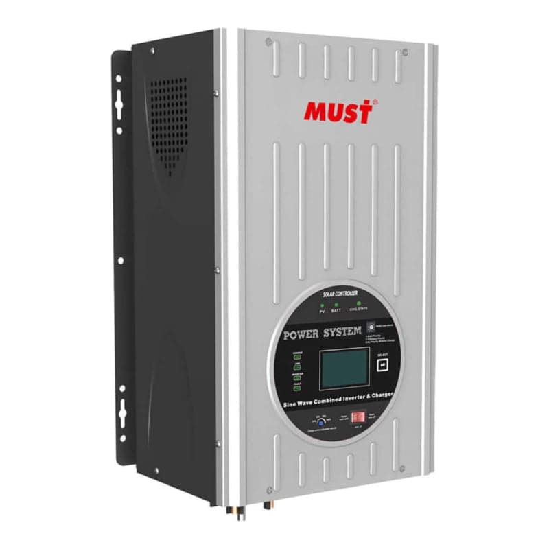 Inversor cargador MUST · 1500W 12V MPPT 40A (MUST-INV-CARGADOR-1500W-12V-40A)