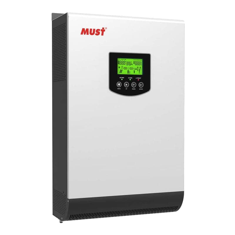 Inversor cargador MUST · 5kVA 4000W 48V PWM 60A (MUST-INV-CARGADOR-5KVA-4000W-48V-60A)