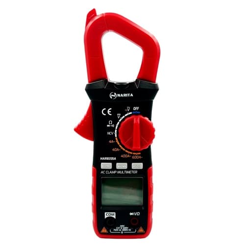 Pinza amperimétrica NARITA NAR8315A · 600A AC