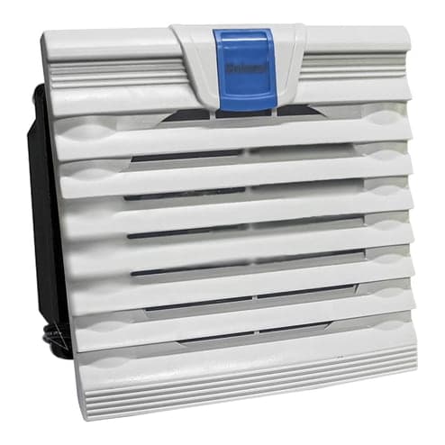 Ventilador con rejilla Y filtro para tablero NATURAL LDF152-230B-C, 110VAC · 152x152mm 110V (LDF152-230B-C-110VAC)