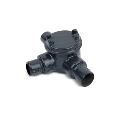 Caja de derivación redonda con tapa rosca T OCAL-BLUE GUAT36-G · 1" con PVC CL1.DIV1 UL