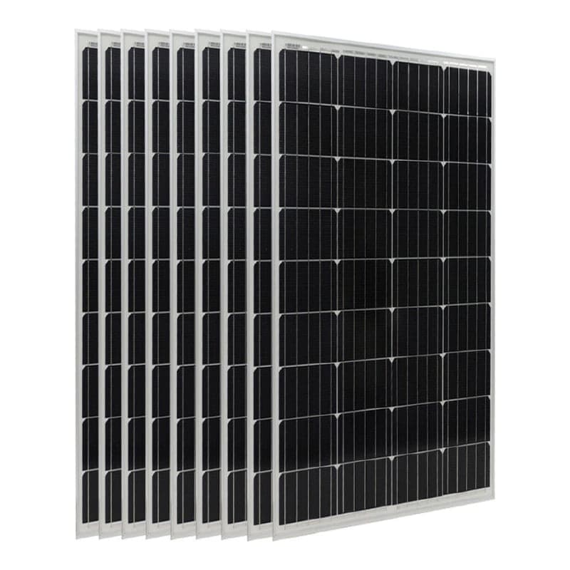 Panel solar pequeño monocristalino OSDA · 12V/100W (pack x9) (OSDA-PANEL-12V/100W-PACK9)