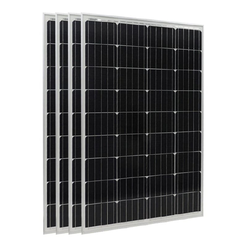 Panel solar pequeño monocristalino OSDA · 12V/100W (pack x4) (OSDA-PANEL-12V/100W-PACK4)