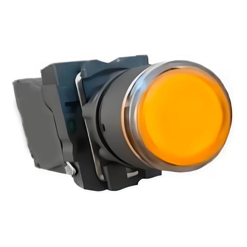Imagen referencial de la serie: Pulsador luminoso OWEN NB5-AW35M1 · 1NA 220VAC amarillo