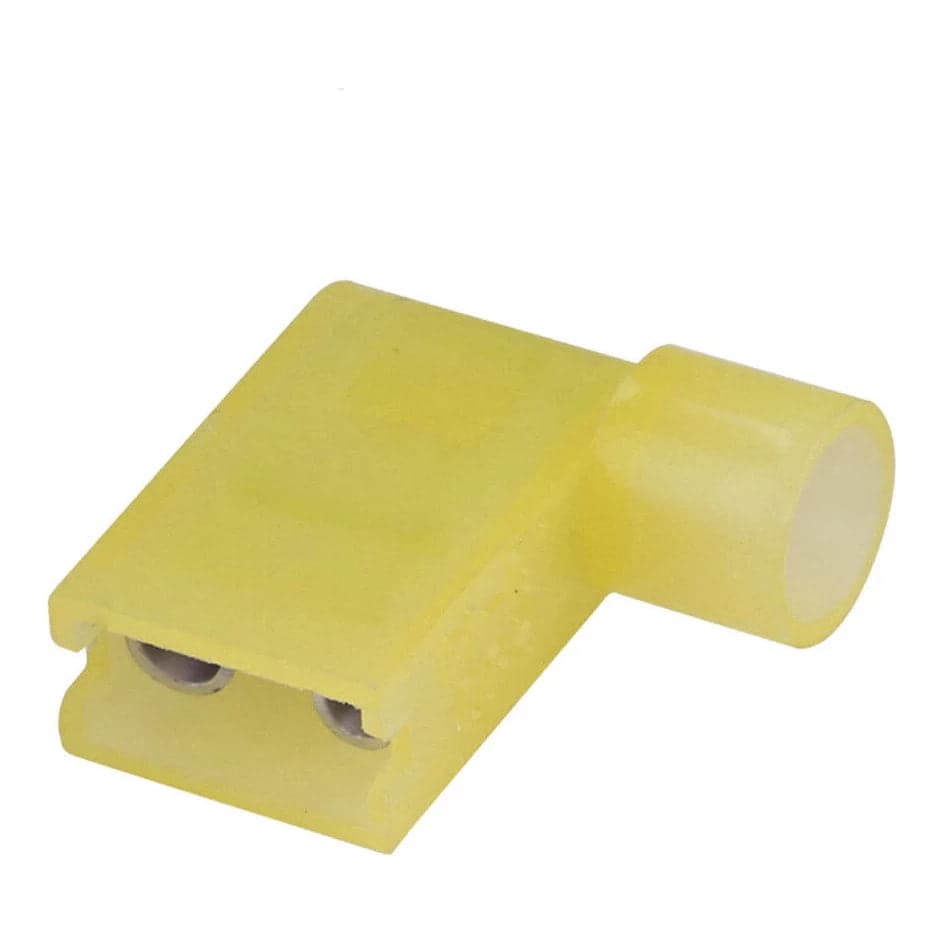 Terminal bandera aislado OWEN FLDNY5.5-250 · amarillo (bolsa x100)