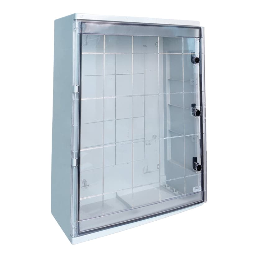 Tablero de policarbonato OWEN · 800x600x260mm IP65 tapa transparente (OWEN-TABLERO-PC-800X600X260)