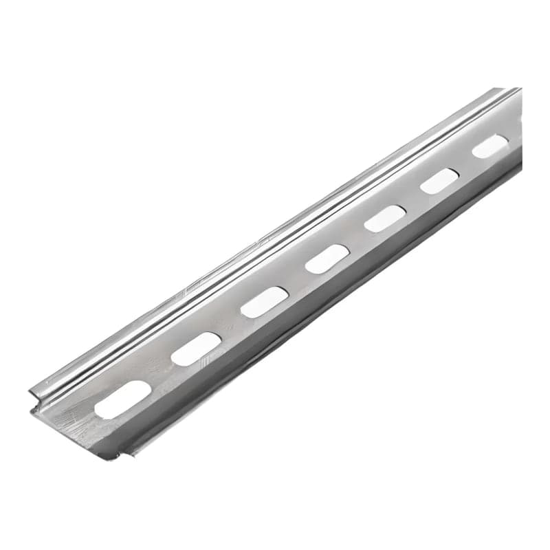 Riel DIN OWEN TH35-7.5 · plateado, 2 metros (OWEN-RIEL-DIN-TH35-7.5-2M-PLATEADO)