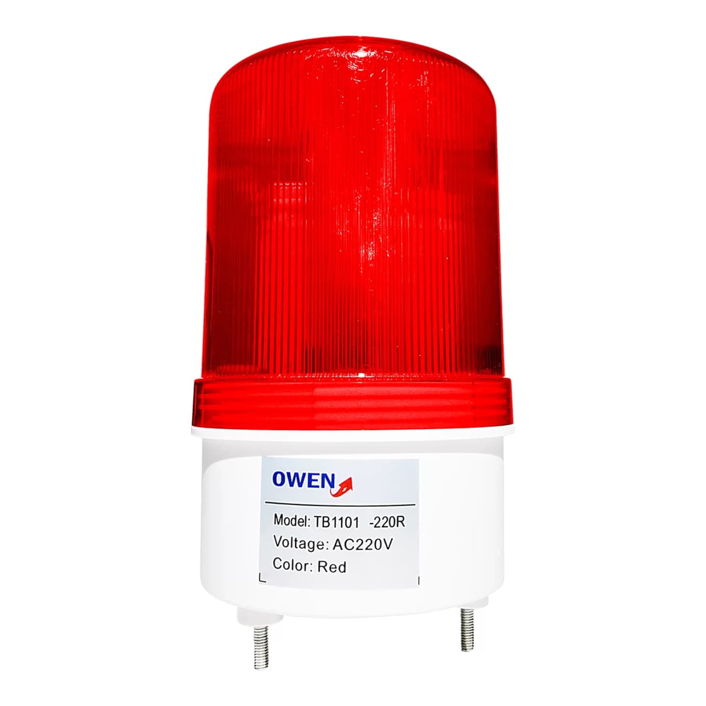 Circulina LED OWEN TB1101-220R · rojo 220VAC sin sonido