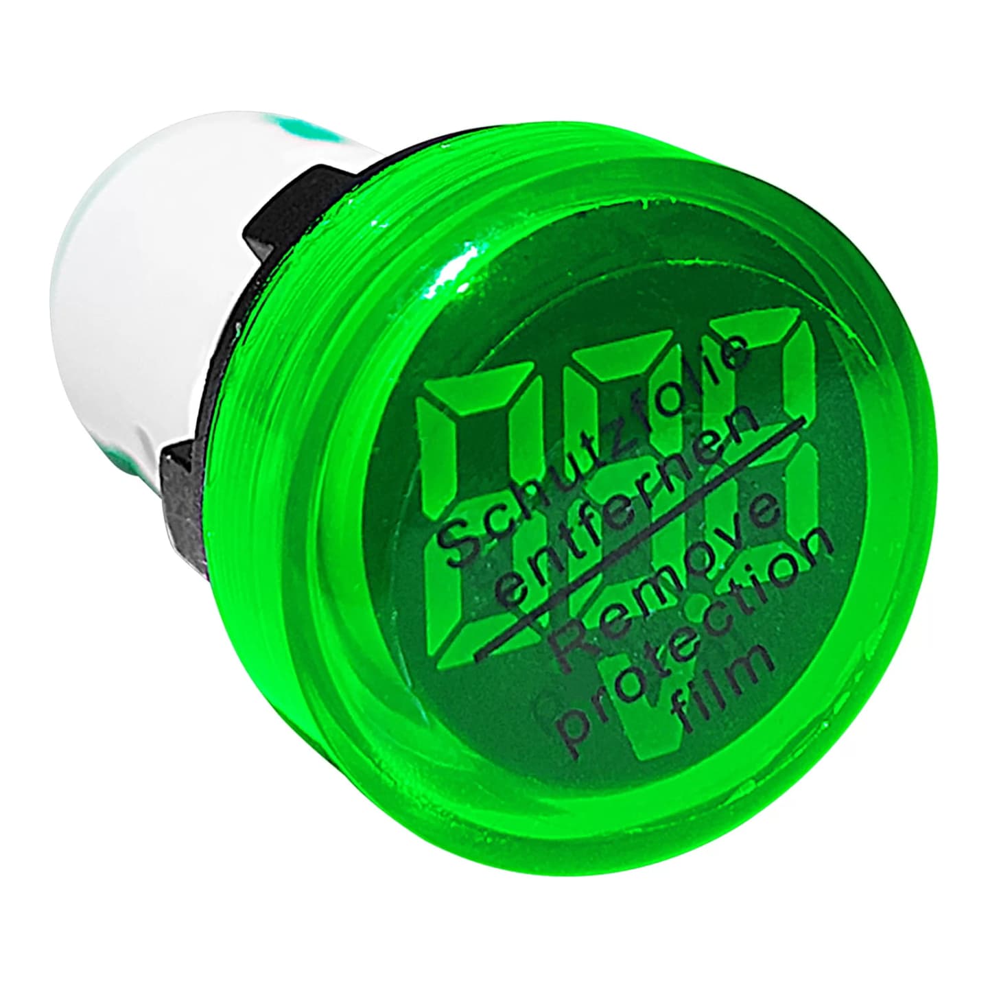 Piloto indicador de voltaje OWEN ED16-22VDV · 22mm verde (9–36VDC / 65–480VAC)