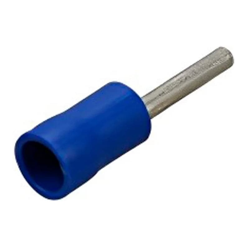 Terminal pin aislado OWEN PTV2-10 · 14-16 AWG azul (bolsa x100)