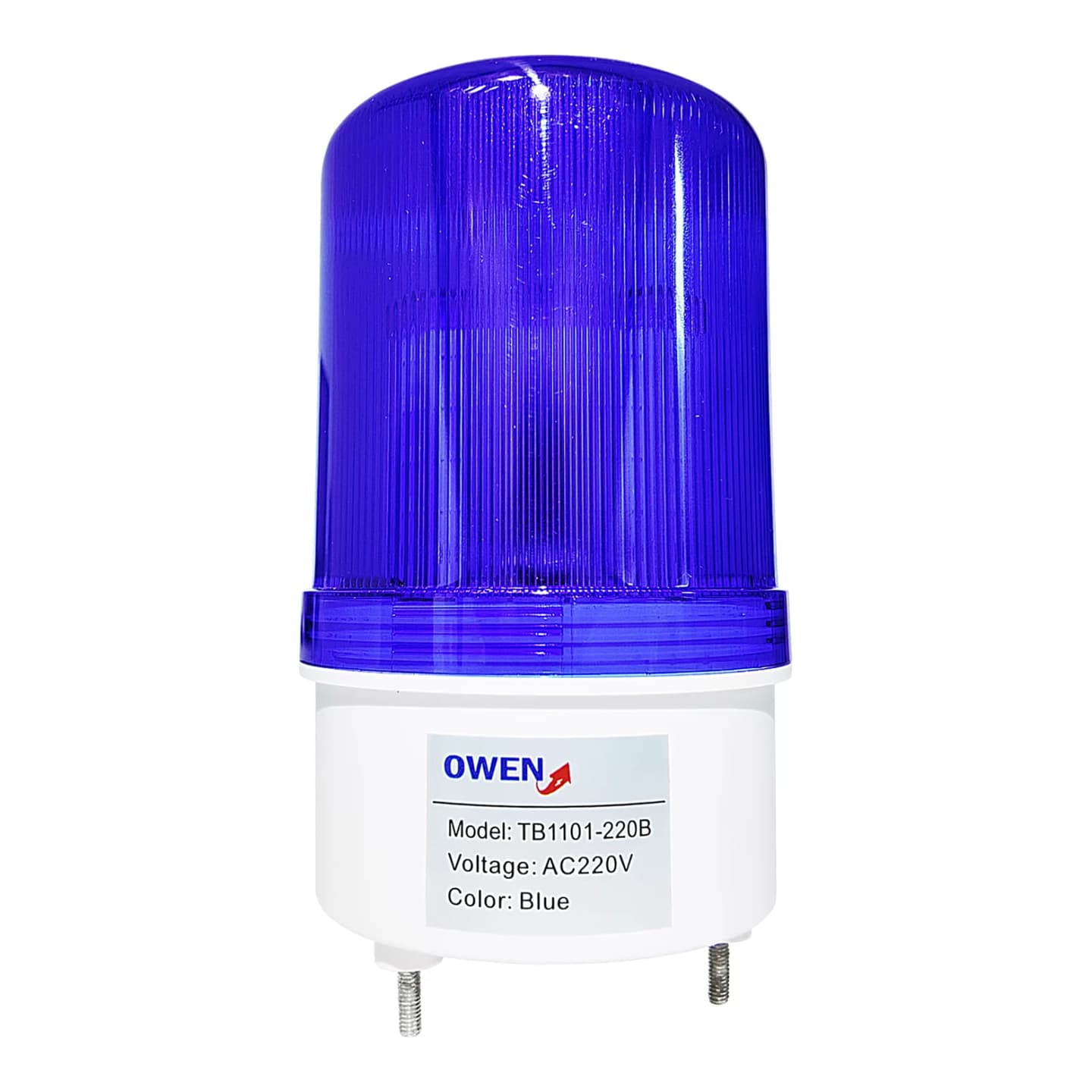 Circulina LED OWEN TB1101-220B · azul 220VAC sin sonido