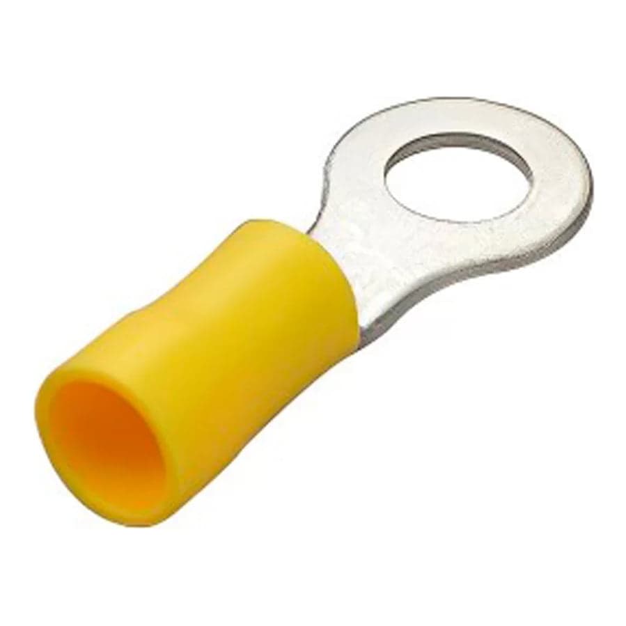 Imagen referencial de la serie: Terminal ojal aislado OWEN RV5.5-10 · 10-12 AWG amarillo tornillo 3/8" (bolsa x100)