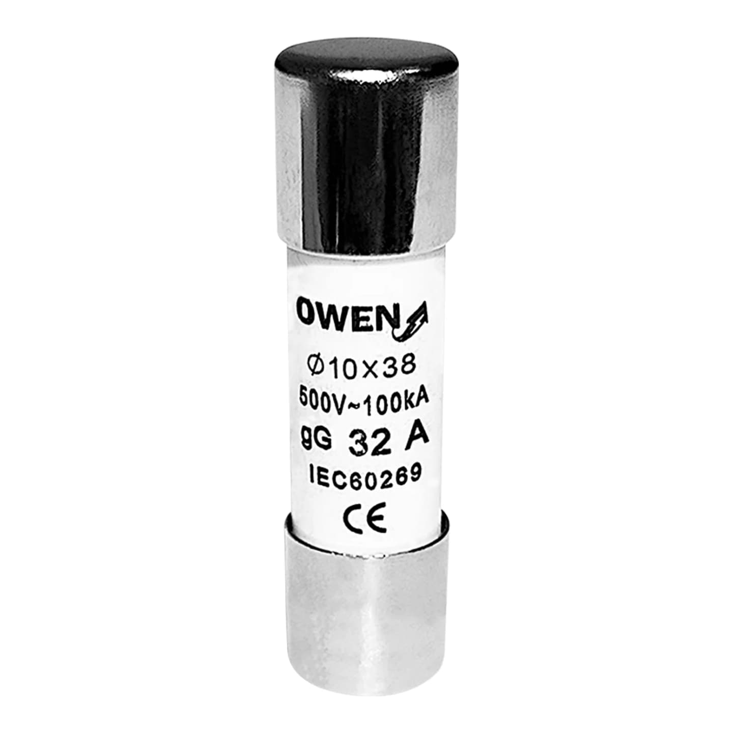 Fusible cilíndrico OWEN CF-039 · 10x38mm gG 32A (CF-039-32A)