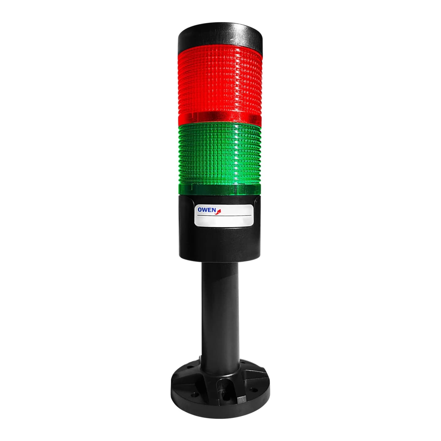 Imagen referencial de la serie: Baliza LED con buzzer OWEN TBC52-24 · rojo-verde 24VDC