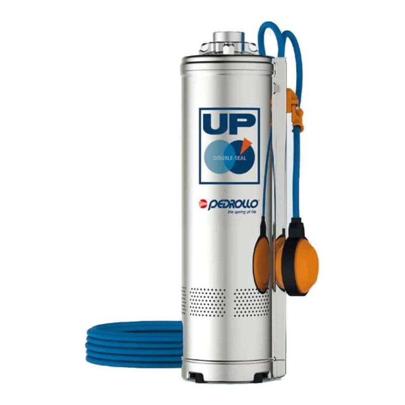 Imagen referencial de la serie: Electrobomba sumergida PEDROLLO UPm 2/3 · 1.5HP monofásica con flotador (PEDROLLO-BOMBA-UPM-2/3-1.5HP)