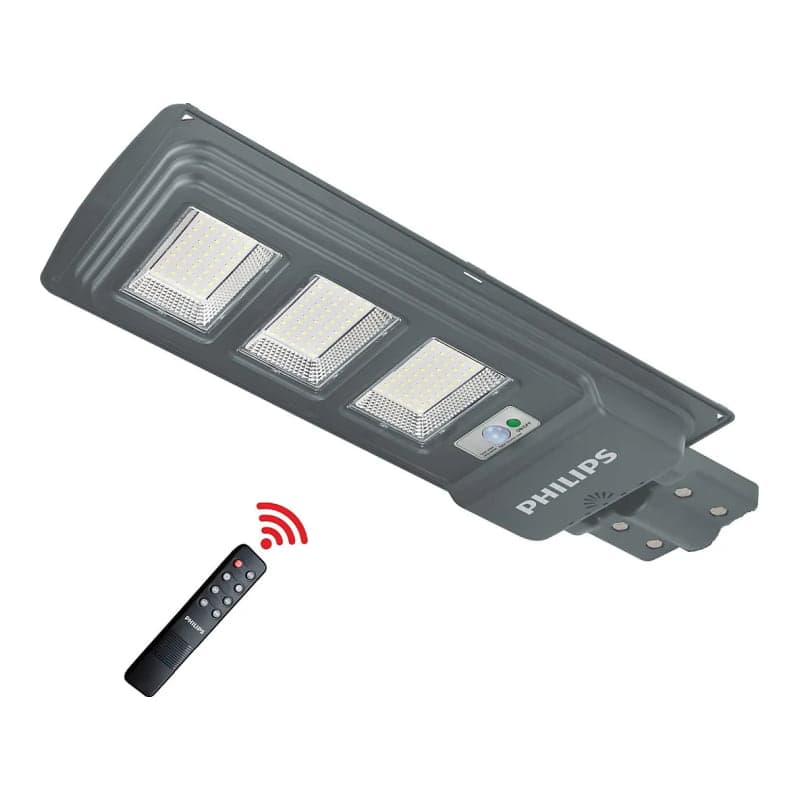 Luminaria LED alumbrado publico solar PHILIPS 911401827702 · 12W 6500K IP65 para poste con control BRC010