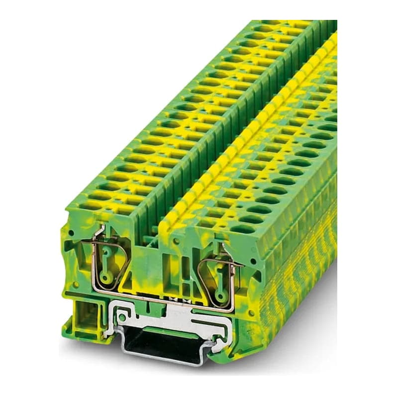 Bornera tierra ST PHOENIX CONTACT 3031500 · 6 AMARILLO/VERDE resorte