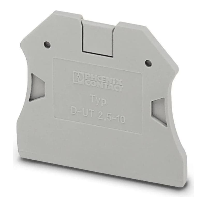 Tapa para bornera ut PHOENIX CONTACT 3047028 · 2.5-4-6-10 gris