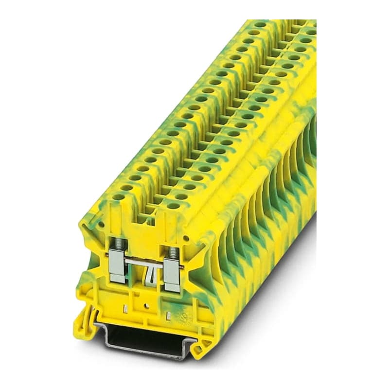 Bornera tierra ut PHOENIX CONTACT 3044128 · 4 AMARILLO/VERDE tornillo