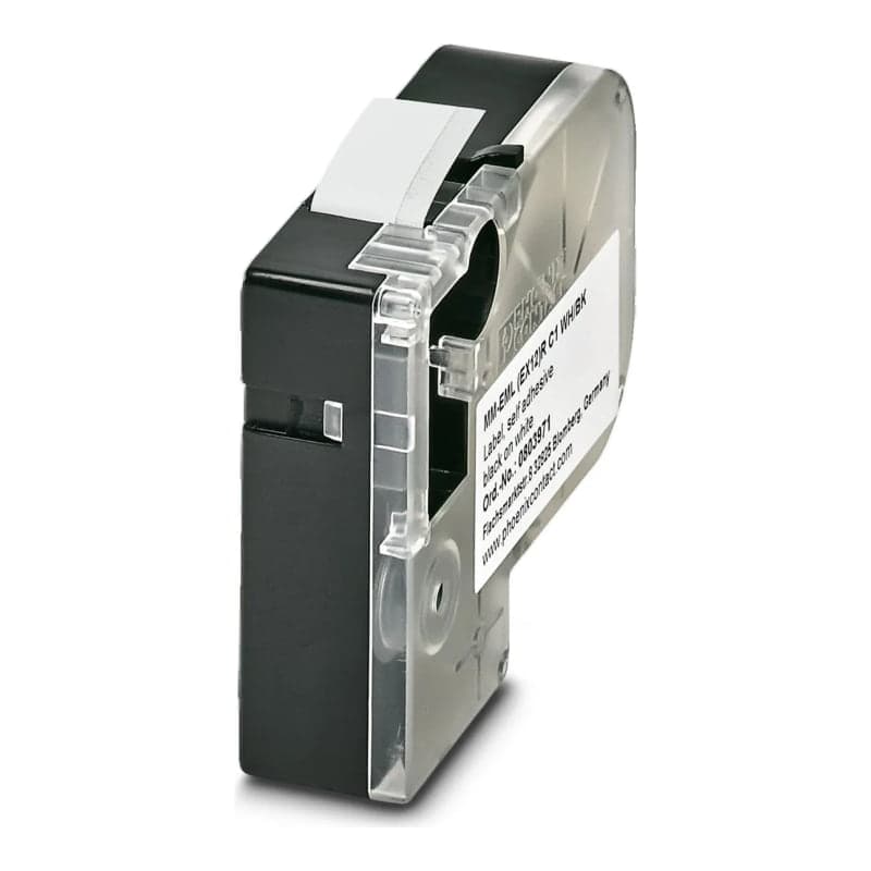 Etiqueta adhesiva para equipos MM-EML PHOENIX CONTACT 0803971 · (EX12)R C1 WH/BK