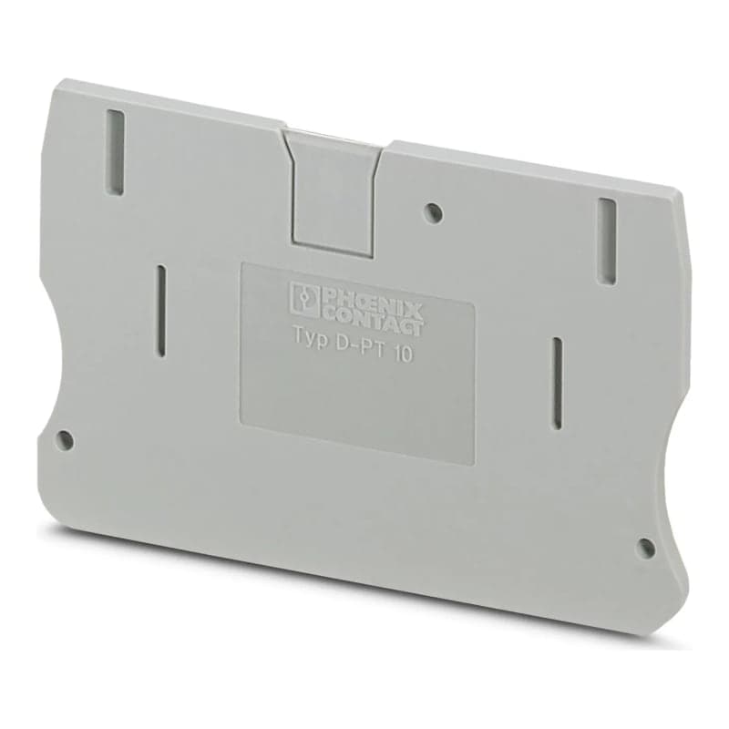 Tapa para bornera pt PHOENIX CONTACT 3212057 · 10 gris