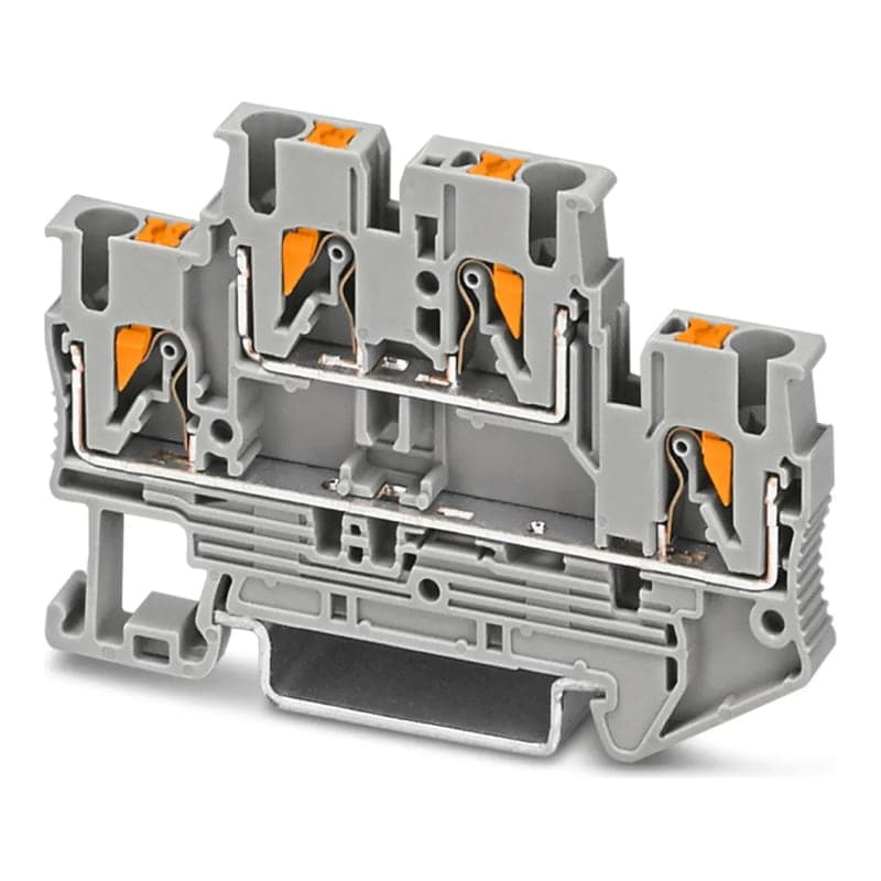Bornera PHOENIX CONTACT 3210567 · 2 pisos pttb 2.5 gris PUSH-IN