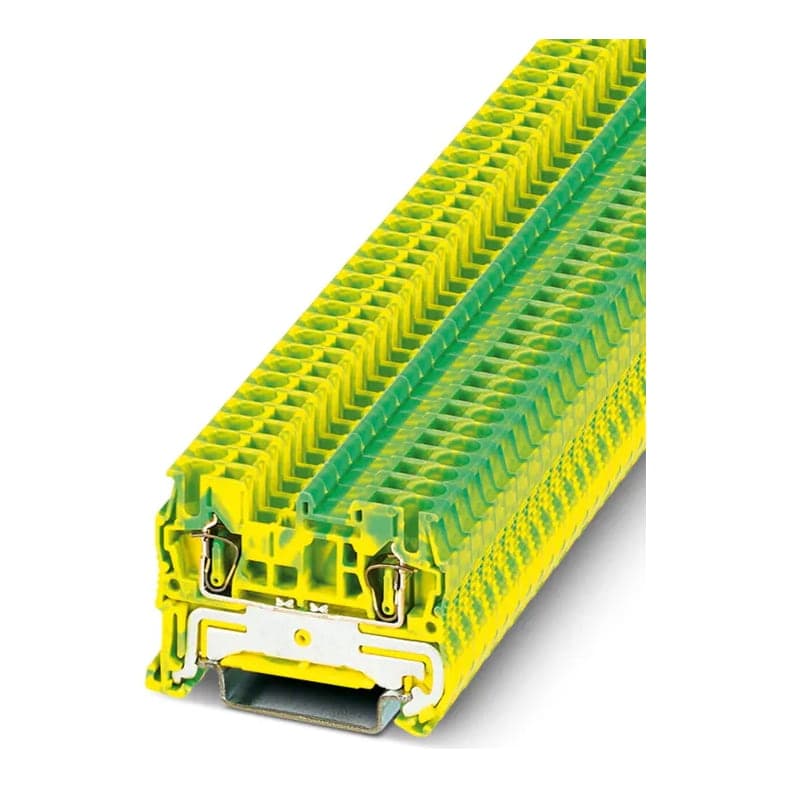 Bornera tierra ST PHOENIX CONTACT 3031238 · 2.5 AMARILLO/VERDE resorte