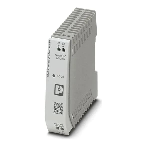 Fuente de alimentación uno PHOENIX CONTACT 2902991 · 30W, in: 100-240VAC, out: 24VDC/1.25A