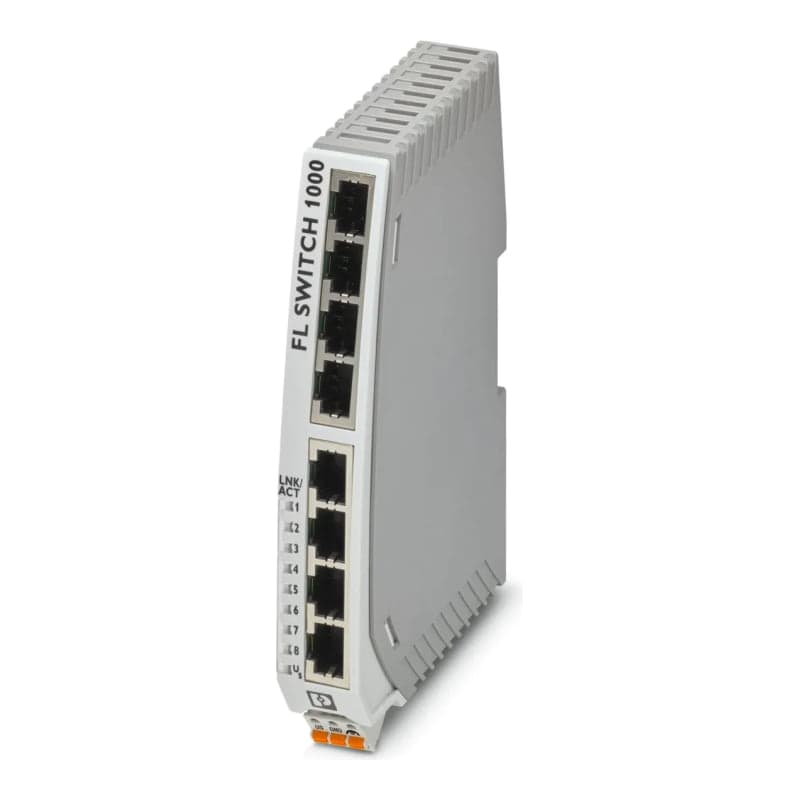 Switch industrial fl PHOENIX CONTACT 1085256 · 1008N, NO administrable, 8 puertos, 24VDC