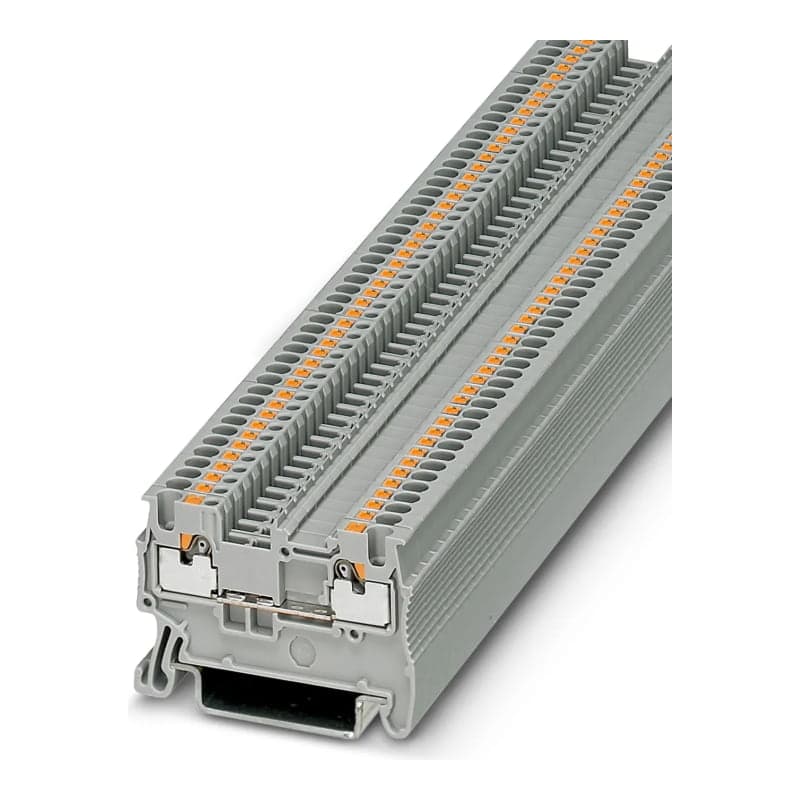 Bornera pt PHOENIX CONTACT 3208100 · 1.5/S gris PUSH-IN