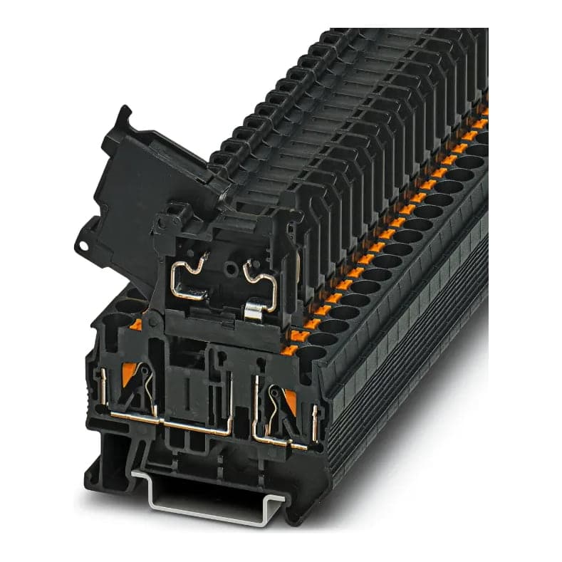 Bornera portafusible pt PHOENIX CONTACT 3211861 · 4-HESI (5x20) sin fusible