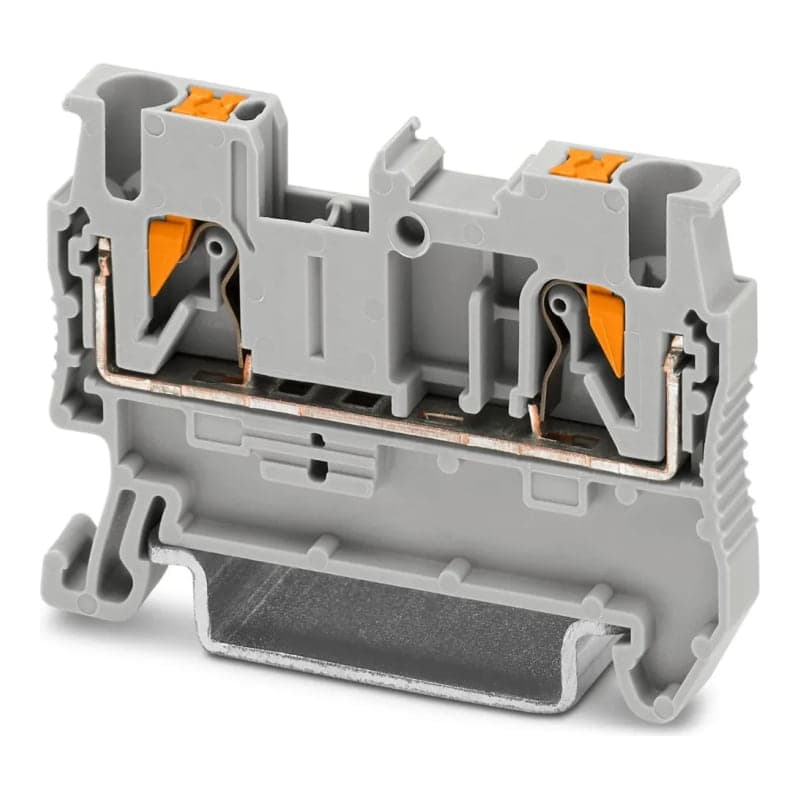 Bornera pt PHOENIX CONTACT 3209510 · 2.5 gris PUSH-IN