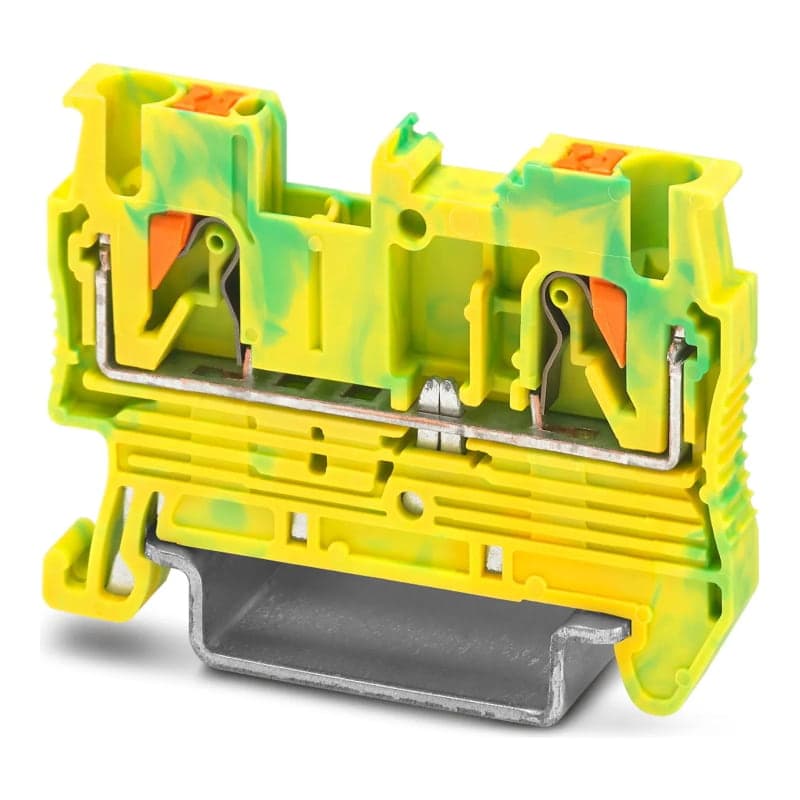Bornera tierra pt PHOENIX CONTACT 3209536 · 2.5 AMARILLO/VERDE PUSH-IN