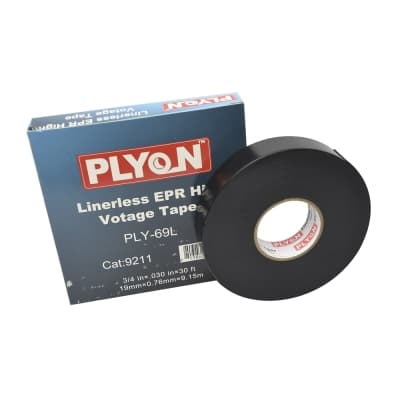 Cinta aislante autofundente PLYON PLY-69L · 3/4¨ x9.15m