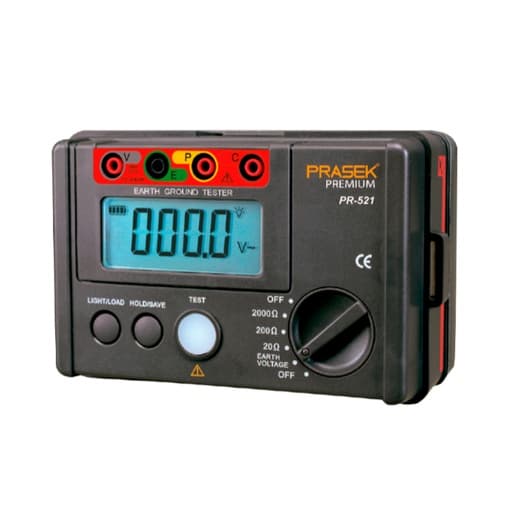Telurómetro digital PRASEK PR-522 · 4000 ohm