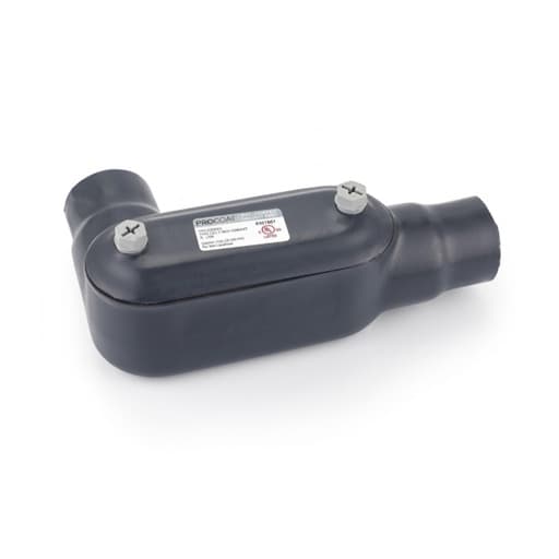 Imagen referencial de la serie: Caja condulet con tye LL PROCOAT LL17P · 1/2 con forro PVC