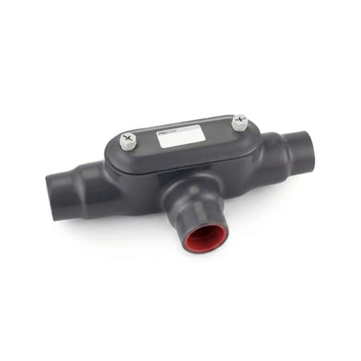 Imagen referencial de la serie: Caja condulet con tye T PROCOAT T17P · 1/2 con forro PVC