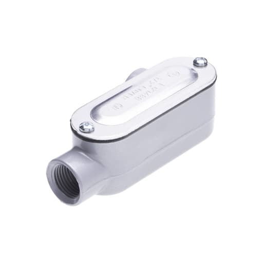 Imagen referencial de la serie: Caja condulet mi LR PRODUIT LR17 · 1/2 Tap+Empaq.Hdg.Ul (PRODUIT-LR17)