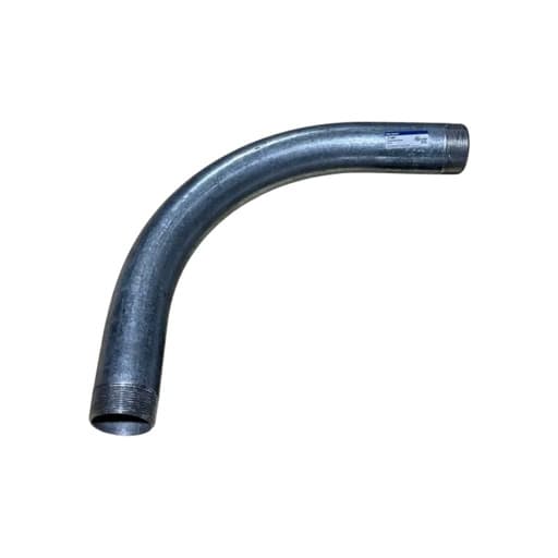 Imagen referencial de la serie: Curva conduit PRODUIT RSCE9020U · 90° conduit galv 3/4" Rgs/Imc-Ul